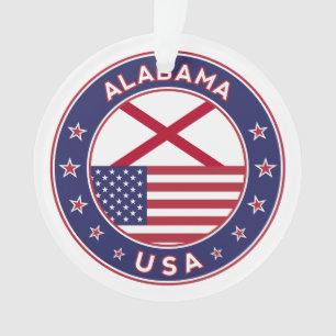 Alabama, Alabama t-shirt, Alabama sticker, Ornament