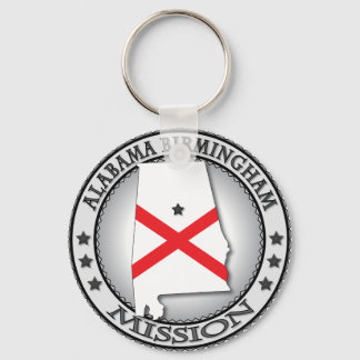 Alabama Birmingham LDS Mission Gifts Keychain
