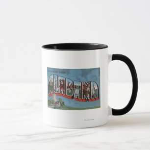 Alabama (Blue)Large Letter ScenesAlabama Mug