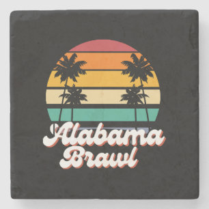 Alabama Brawl  Stone Coaster