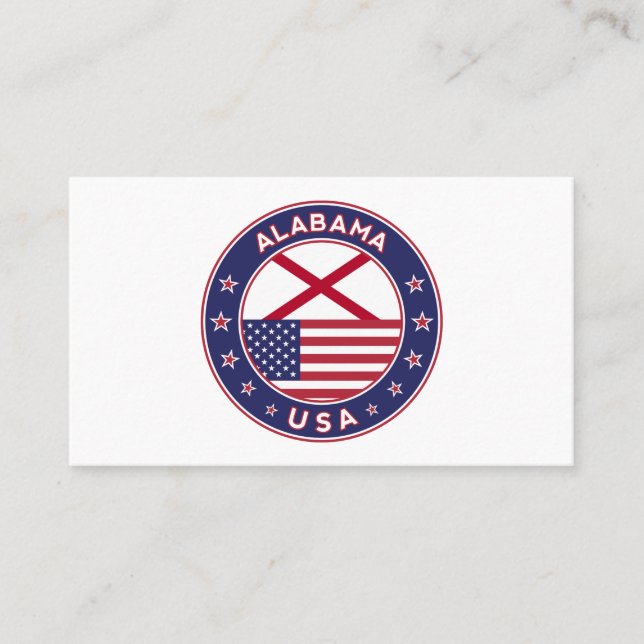 Alabama Business Card (Front)