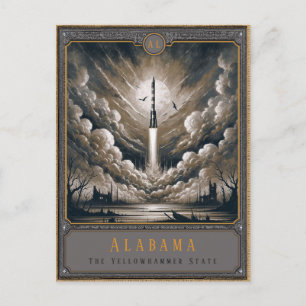 Alabama   Carte postale Art gothique