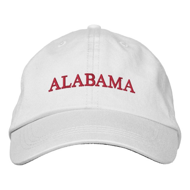 Alabama Casquette brodé (Devant)