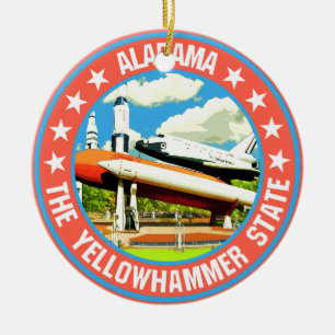 Alabama                                            ceramic ornament