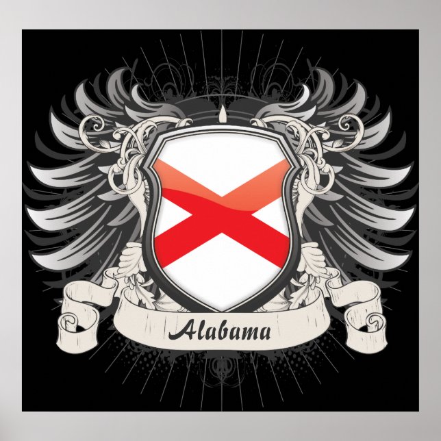 Alabama Crest Poster (Front)