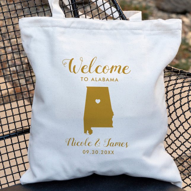 Alabama Destination Wedding Welcome Bag Tote (Creator Uploaded)