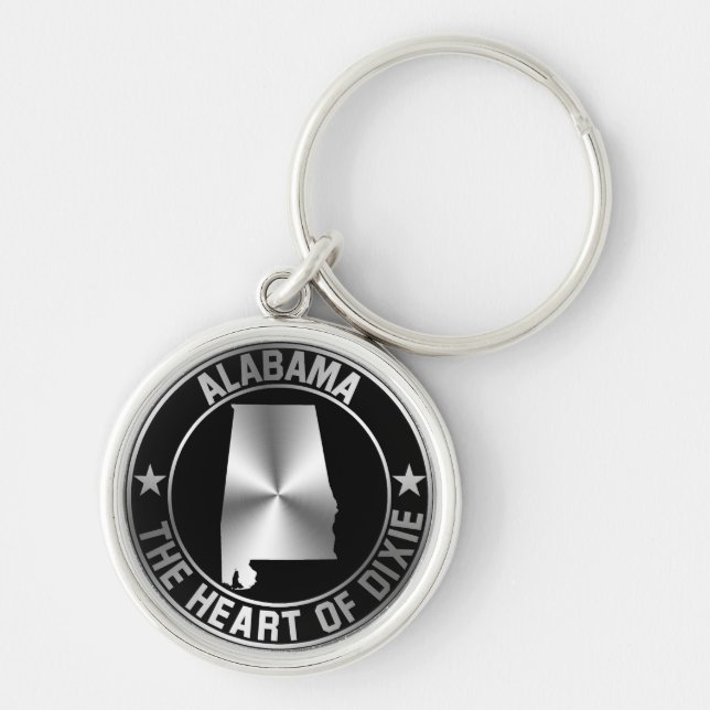 Alabama Emblem Keychain (Front)