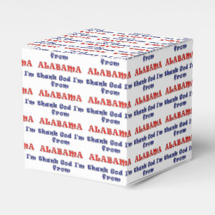 Alabama Favor Box