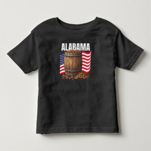 Alabama Fine Jersey Dark Toddler T-shirt