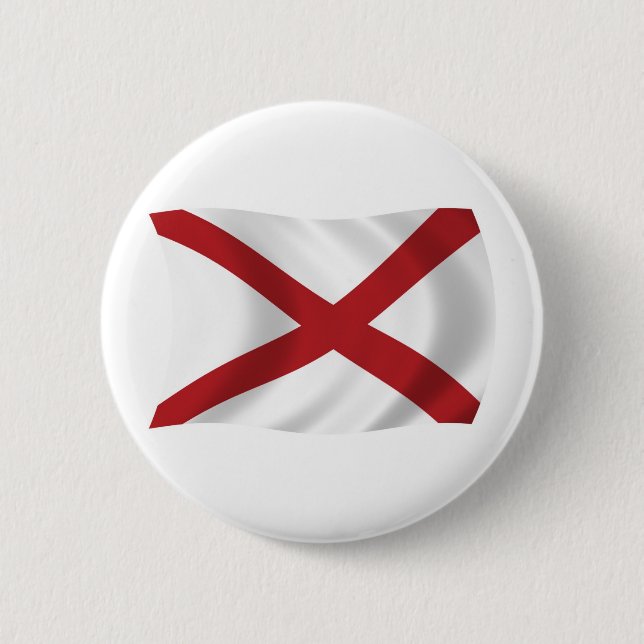 Alabama Flag Button (Front)