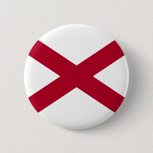 Alabama Flag Button (Front)