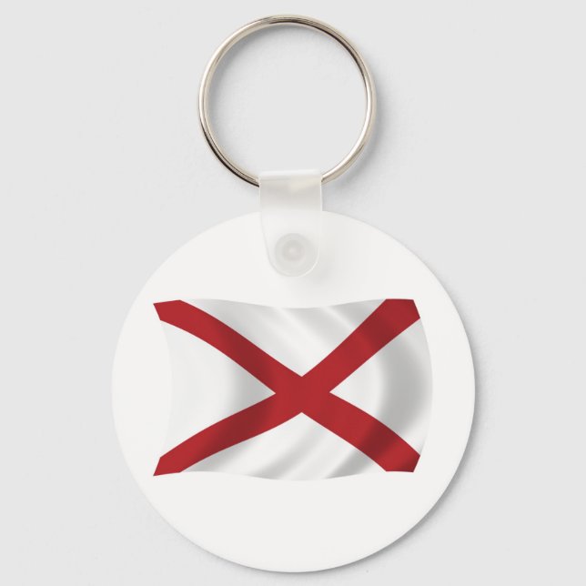 Alabama Flag Keychain (Front)