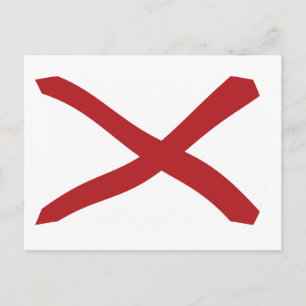 Alabama Flag Postcard
