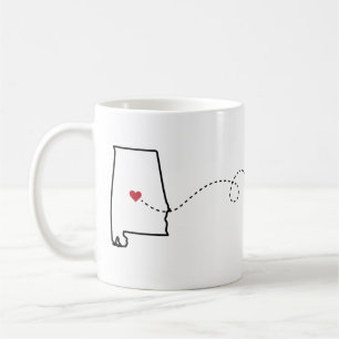 Alabama - Floride - Heart2Heart Coffee Mug