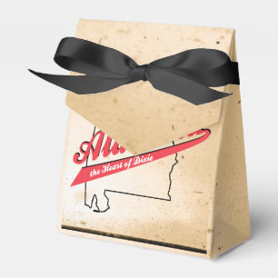 Alabama Heart of Dixie Favor Box