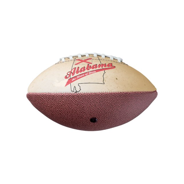 Alabama Heart of Dixie Football (Rotated 270)