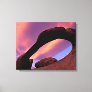 Alabama Hills Arch   California Canvas Print