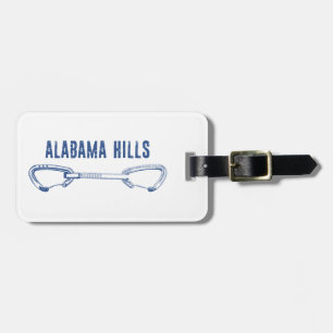 Alabama Hills Climbing Quickdraw Luggage Tag
