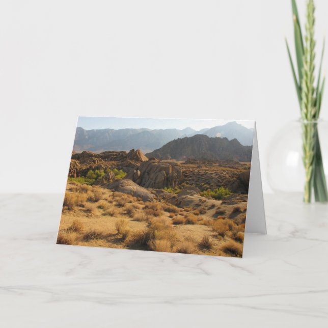 Alabama Hills - First Encounter Greeting Card (Front)