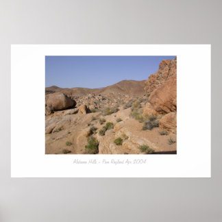 Alabama Hills Poster