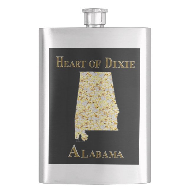 ALABAMA HIP FLASK (Front)