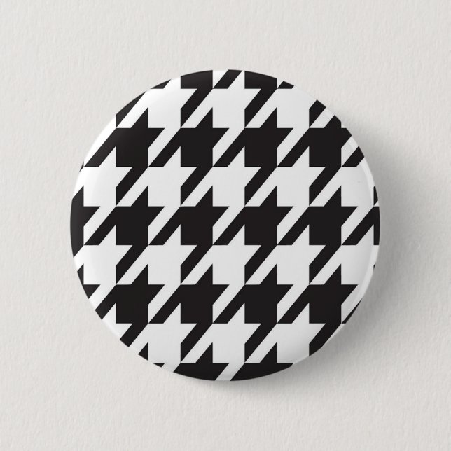 Alabama Houndstooth Button (Front)
