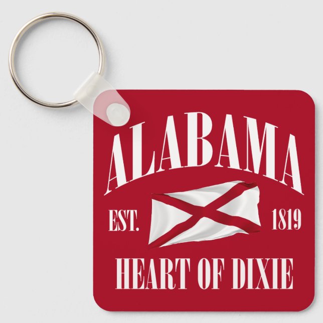 Alabama Keychain (Front)