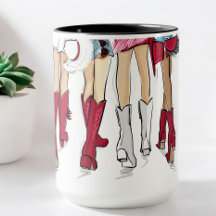 Alabama Ladies Fashion Cowboy Boots Hats Crimson 