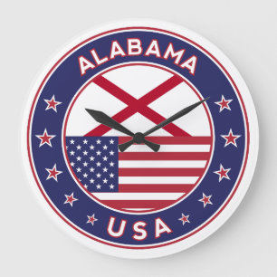 Alabama Large Clock