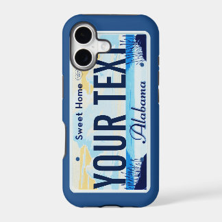 Alabama License Plate cell phone case