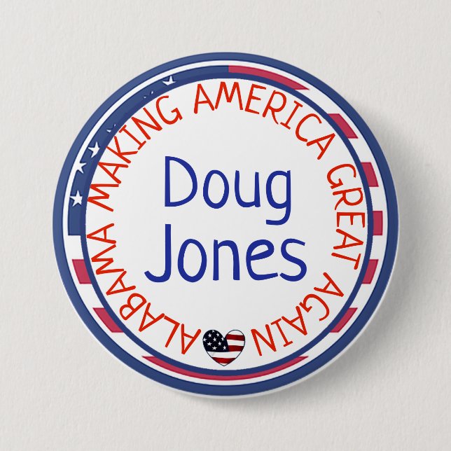 Alabama Making America Great Again Button (Front)