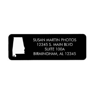 Alabama minimaliste moderne noir et blanc