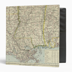 Alabama, Mississippi, Louisiana, Arkansas Binder