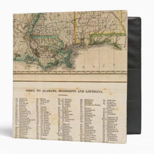 Alabama, Mississippi, Louisiana Binder