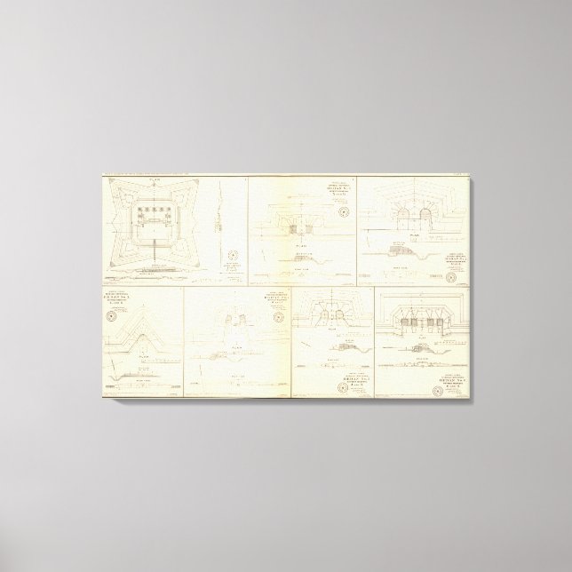 Alabama Mobile defences Canvas Print (Front)