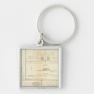 Alabama Mobile defences Keychain