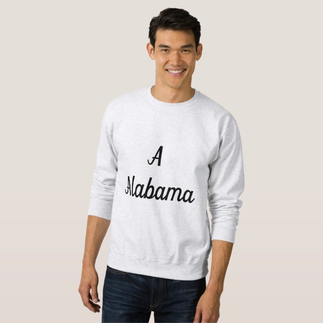 Alabama Monogram Sweatshirt (Front Full)