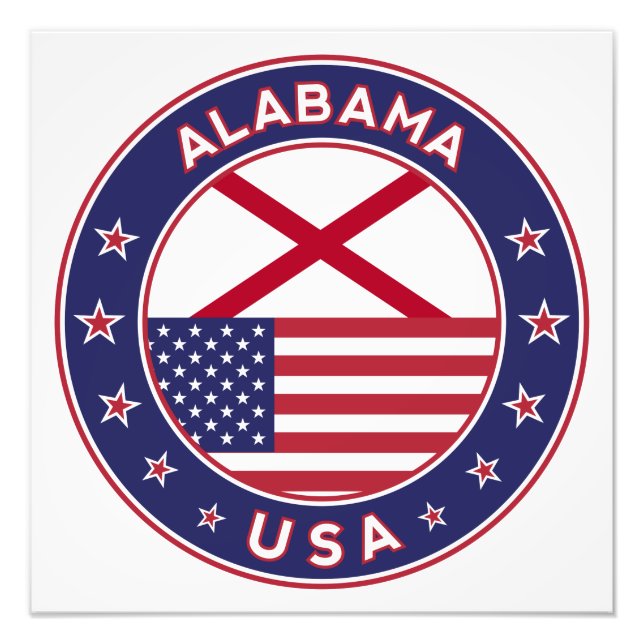 Alabama Photo Print (Front)