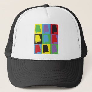 Alabama Pop Art Trucker Hat