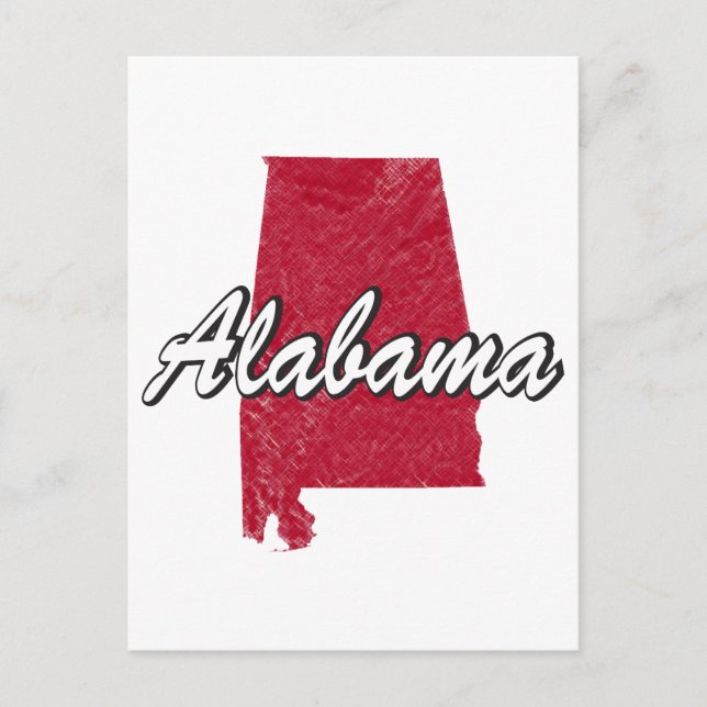Alabama Postcard (Front)