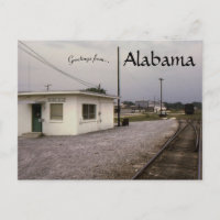 Alabama Railroad Office in Elba Alabama