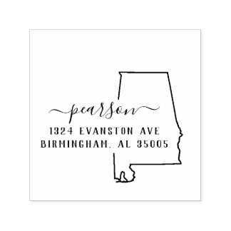 Alabama Return Address Stamp Self-Inking