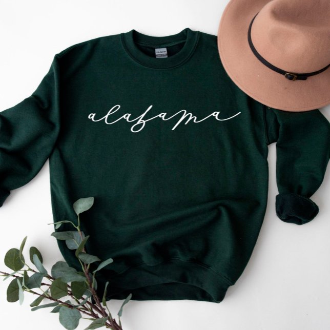 Alabama Script State Women’s Sweatshirt (Creator Uploaded)