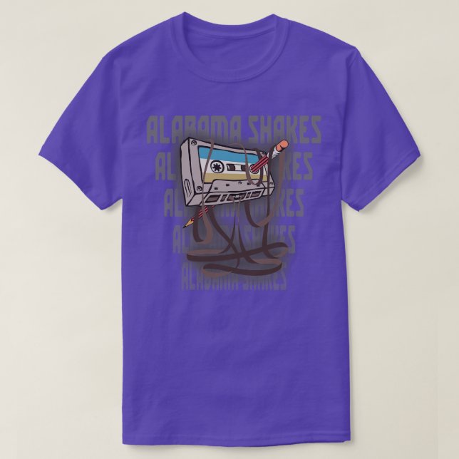 Alabama Shakes Cassette TShirt (Design Front)