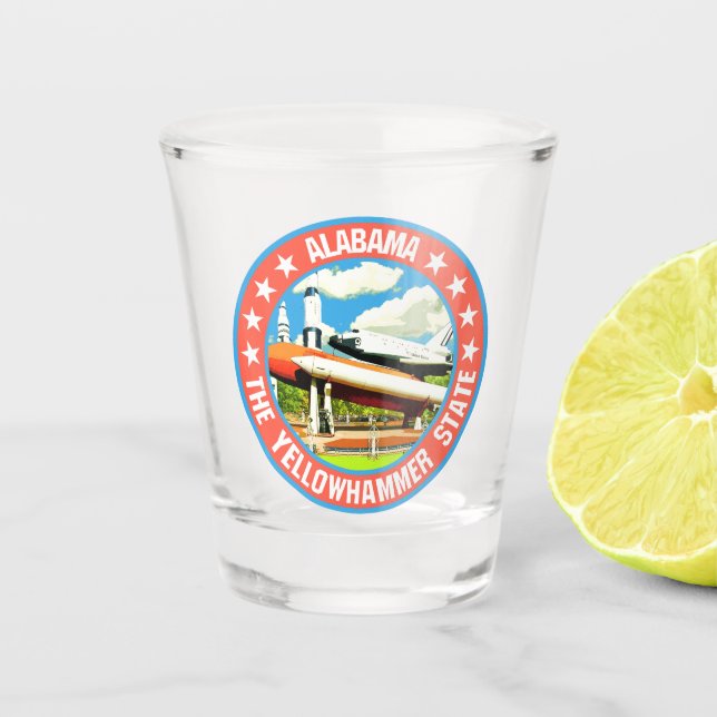 Alabama                                            shot glass (Front)