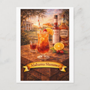 Alabama Slammer (American Food Series) Postcard