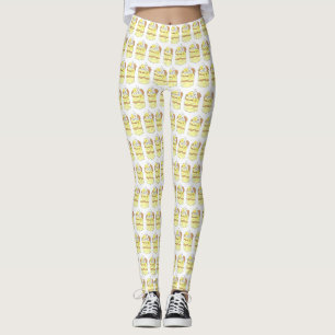 Alabama Southern Banana Pudding Dessert Foodie AL Leggings