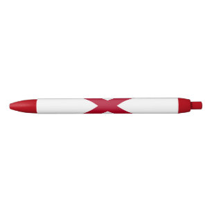 Alabama State Flag Blue Ink Pen