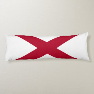 Alabama State Flag Body Pillow