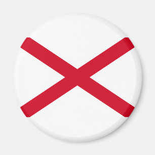 Alabama State Flag Design Magnet